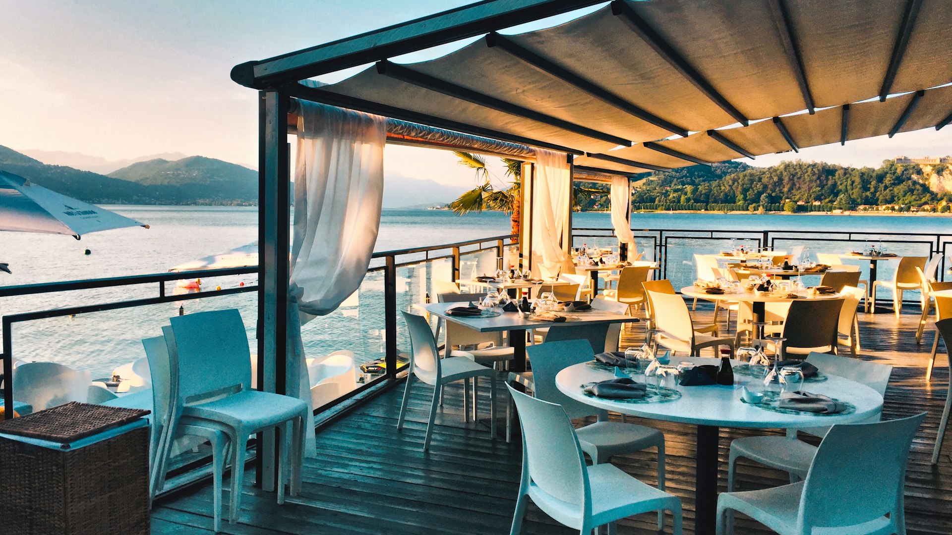 Chef preparing food in restaurant kitchen